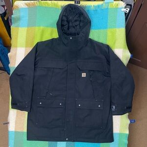 Carhartt Storm Defender Men's Quick Duck Sawtooth Parka Jacket